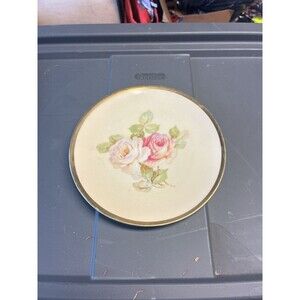 Vintage-CT ALTWASSER-Rose 9‎ 1/2" Porcelain PLATE-Made in Germany